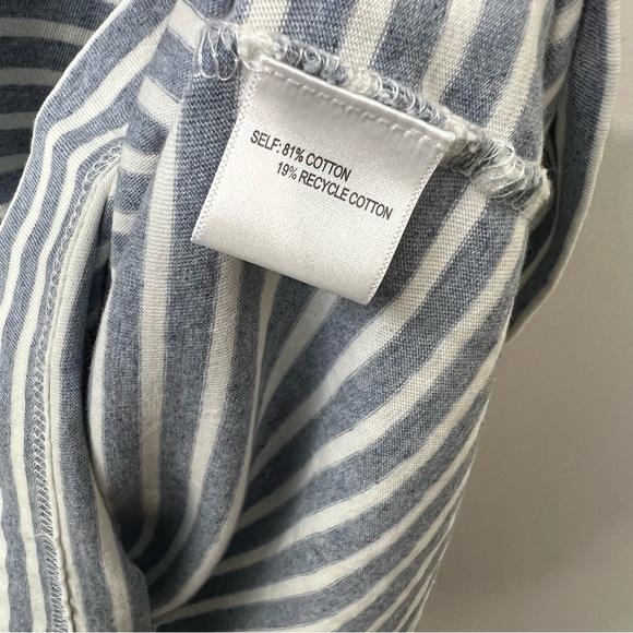 Jane & Delancey NWT Blue White Striped Nautical Jersey Basic Mini Dress - Picture 7 of 9